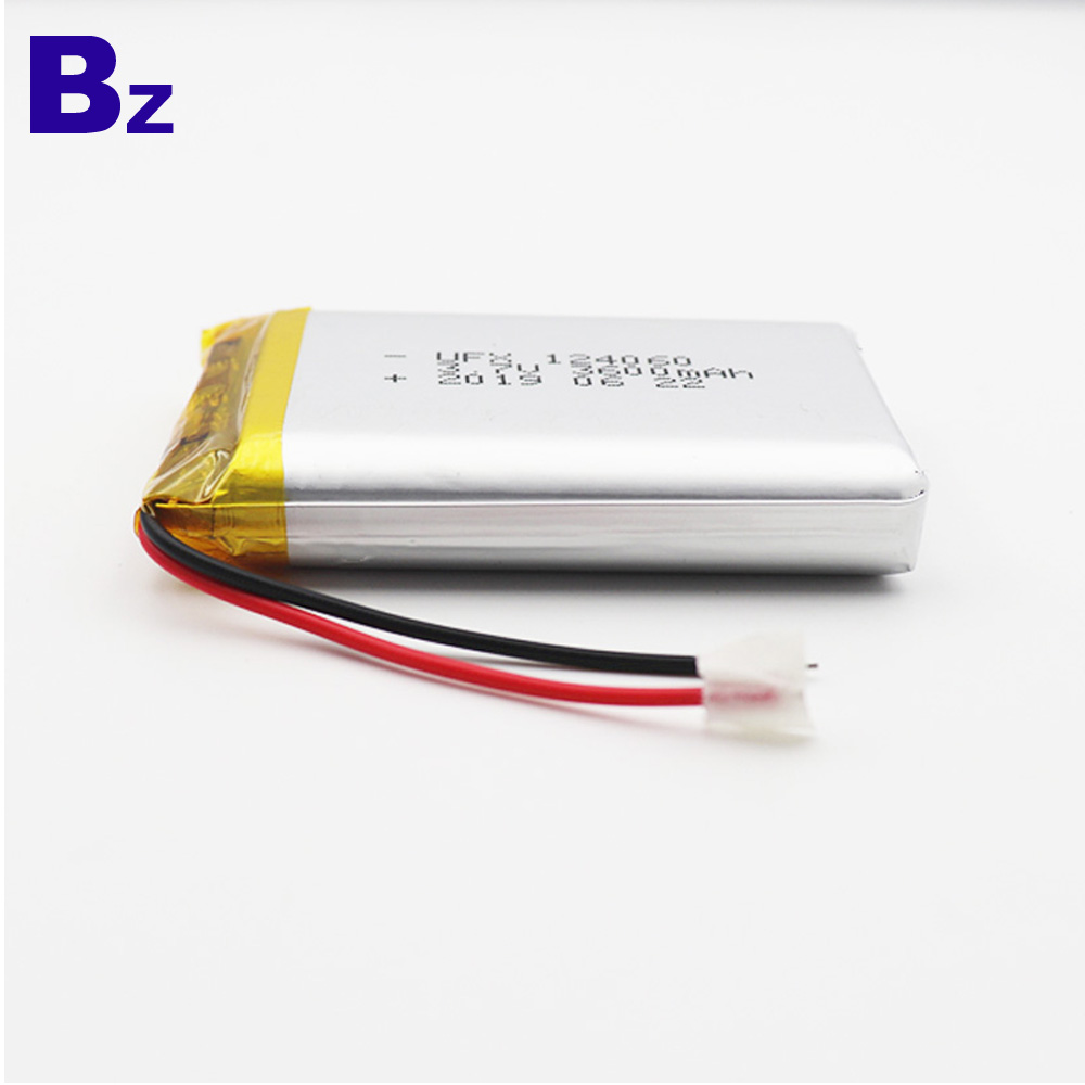 124060 3600mAh 3.7V Lithium Polymer Battery 