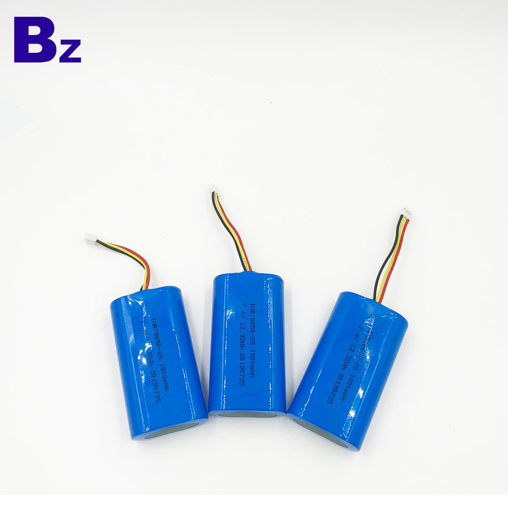 18650-2S 1800mAh 7.4V Li-Ion