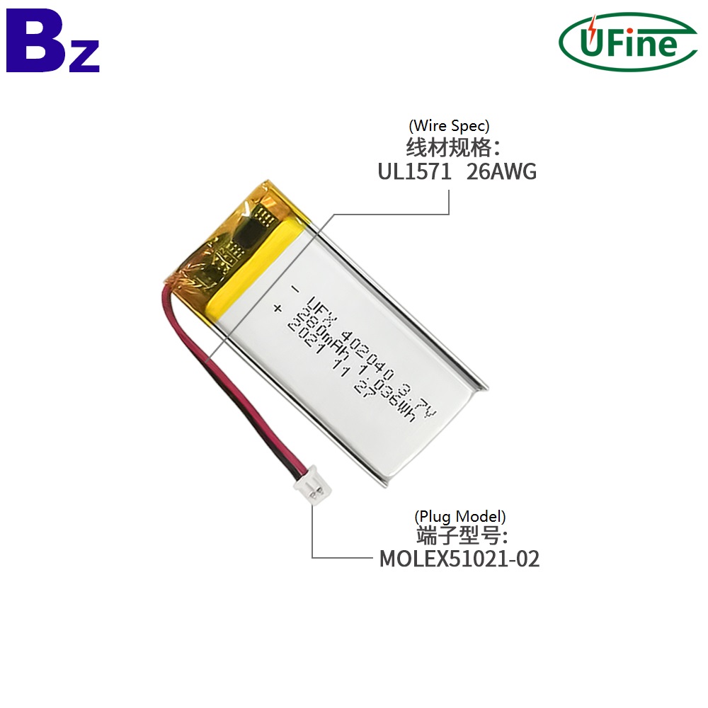 280mAh 3.7V Gamepad Battery