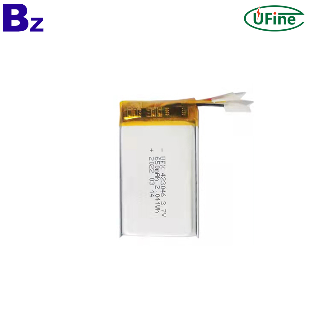 423046_3.7V_650mAh_Rechargeable_Battery