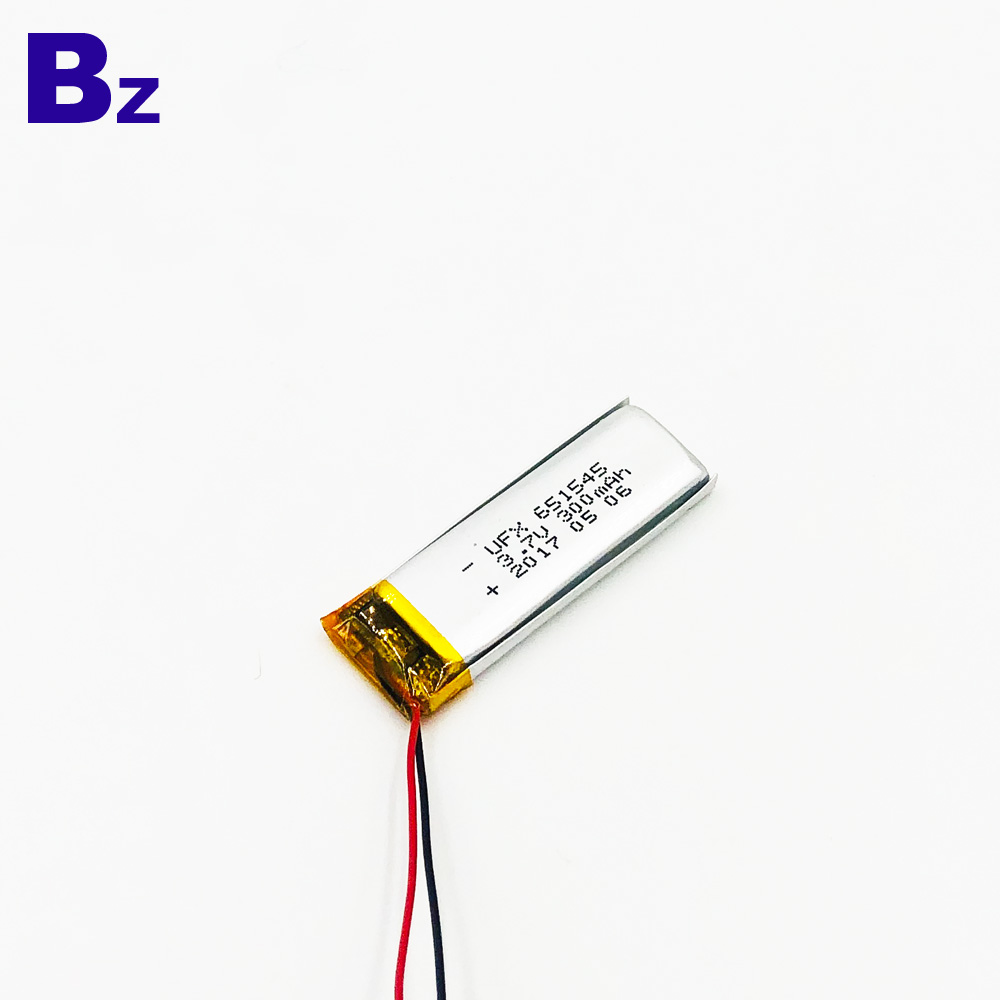 651545 300mAh 3.7V Li-Polymer Battery 